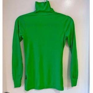 Vintage WRANGLER Turtleneck - Kelly Green